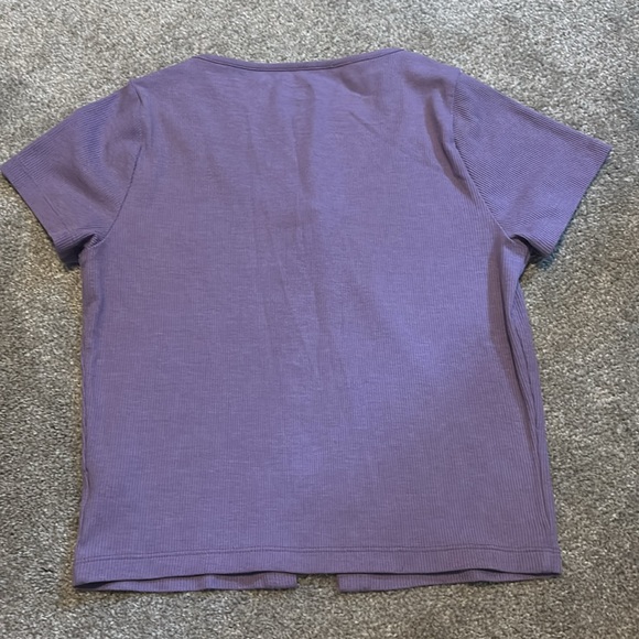 Crop Button Down - Picture 6 of 8